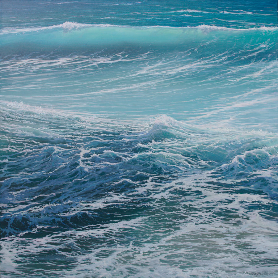 Incoming - Original Oil Painting by Ivan Blagorenko