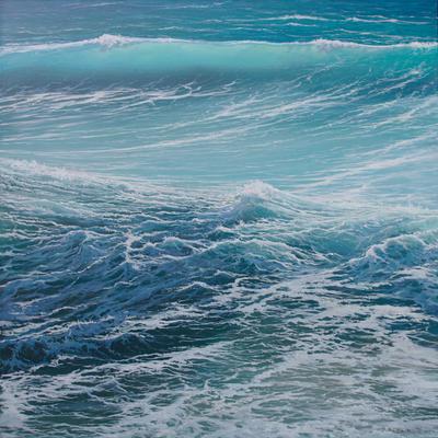 Incoming - Original Oil Painting by Ivan Blagorenko