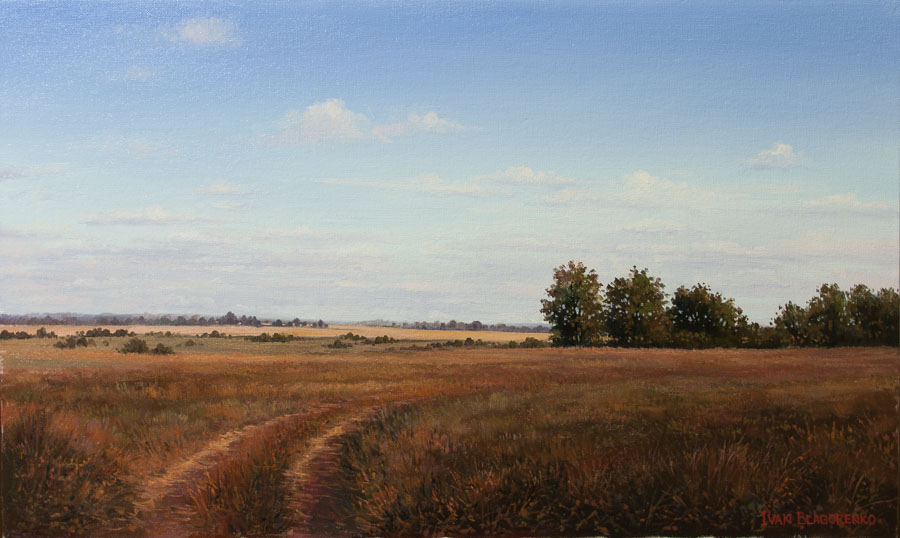 Away - Original Oil Painting by Ivan Blagorenko