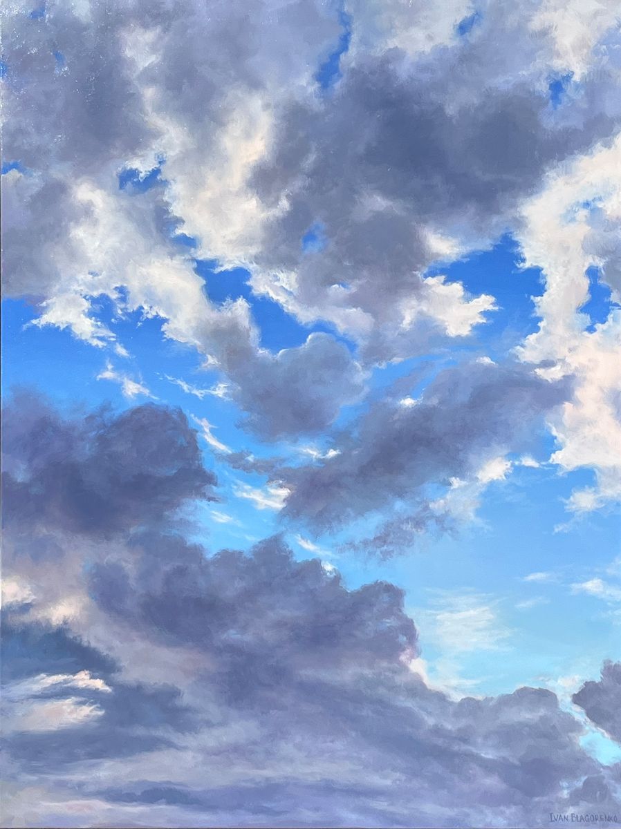 A Sky Becoming - Original Oil Painting by Ivan Blagorenko