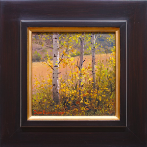 Clad in Gold - Original Oil Painting by Ivan Blagorenko