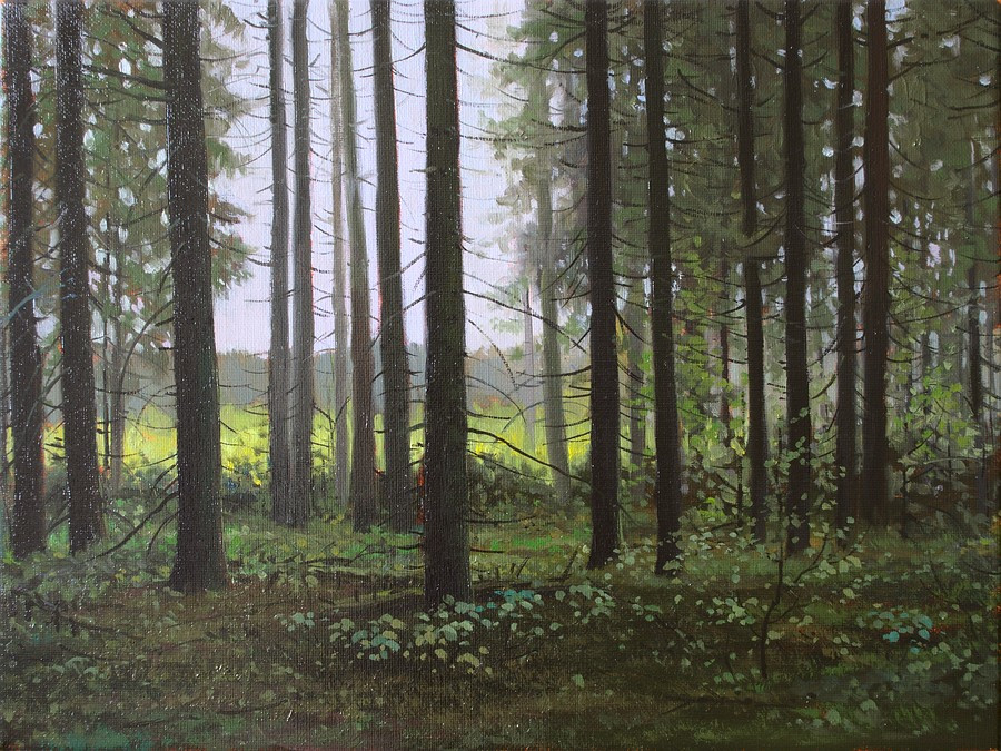 Thicket - Original Oil Painting by Ivan Blagorenko