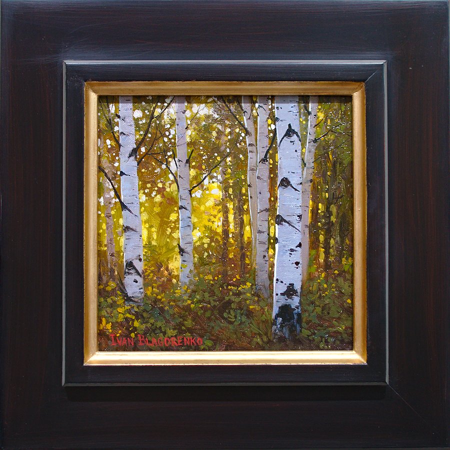 Just a Touch of Light - Original Oil Painting by Ivan Blagorenko