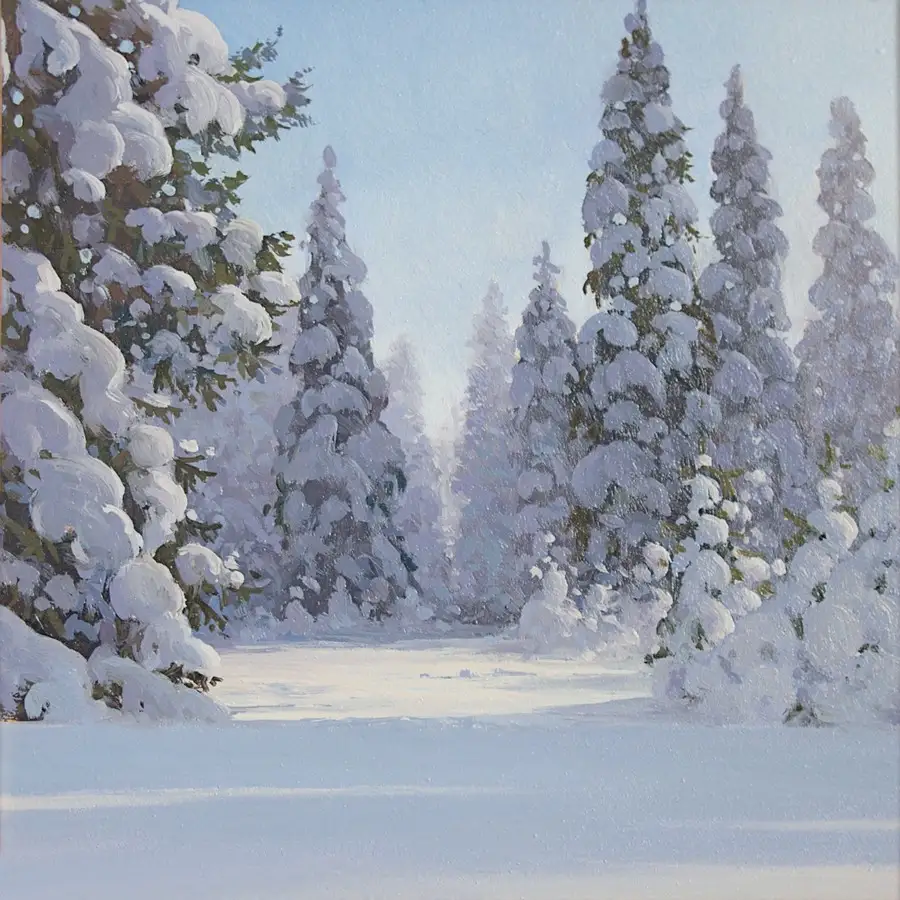 Sunlit Serenity - Original Oil Painting by Ivan Blagorenko