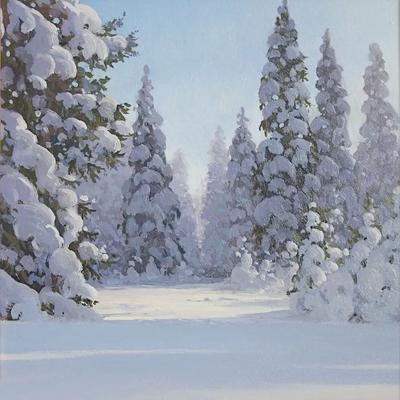 Sunlit Serenity - Original Oil Painting by Ivan Blagorenko