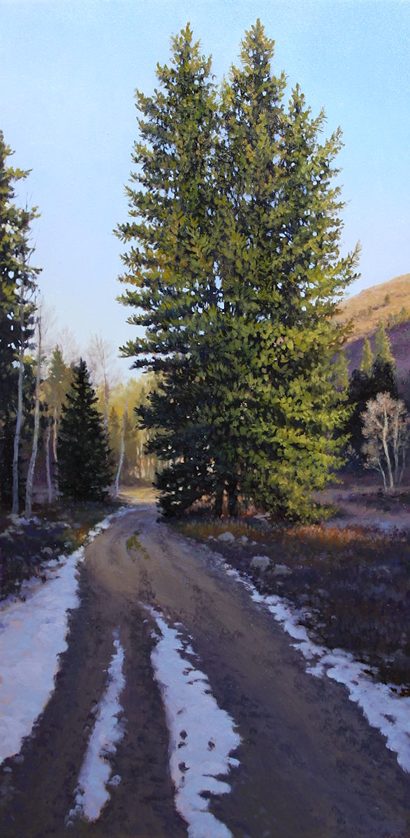 Another Turn - Original Oil Painting by Ivan Blagorenko