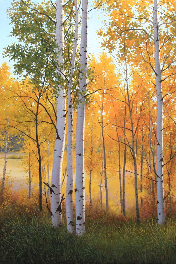 And Autumn Upon Us Already - Original Oil Painting