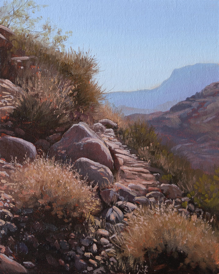 On the Edge of Time - original oil painting by Ivan Blagorenko