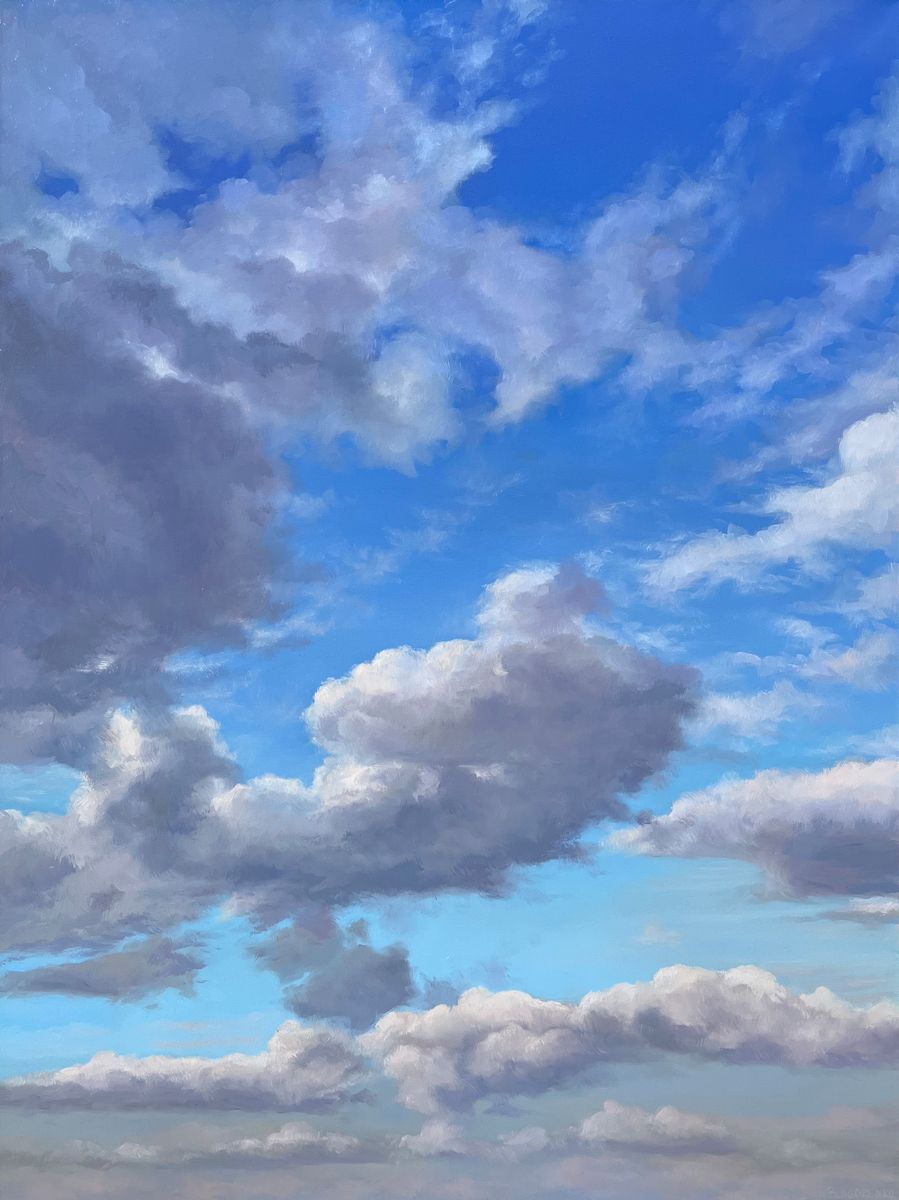 Heavenly Tides - Original Oil Painting by Ivan Blagorenko