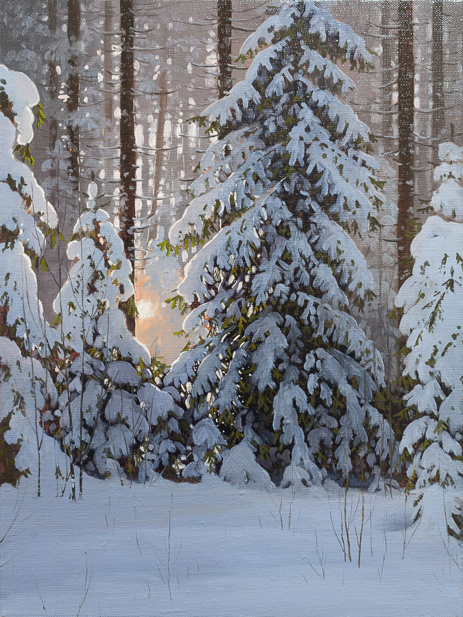 Shimmer'n Shine - Original Oil Painting by Ivan Blagorenko