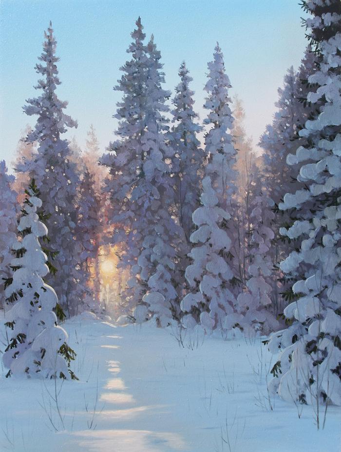 Winter's Silent Reverie visualization