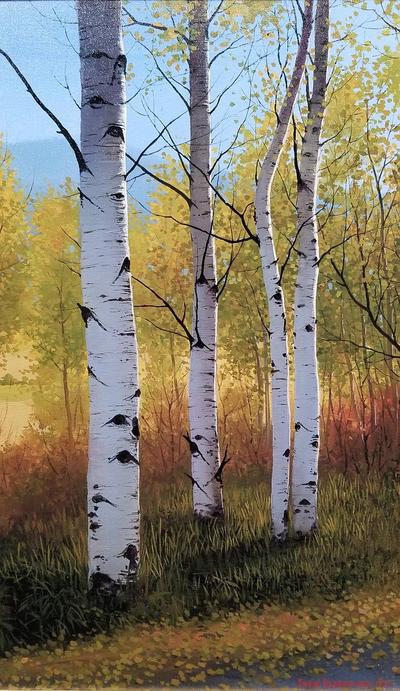 In All Her Quiet Beauty - Original Oil Painting by Ivan Blagorenko
