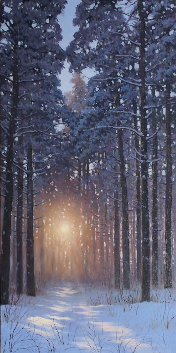 Illumination - Original Oil Painting by Ivan Blagorenko