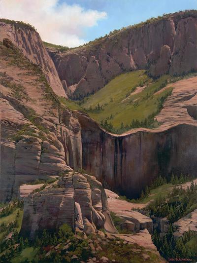 Verticals - Original Oil Painting by Ivan Blagorenko