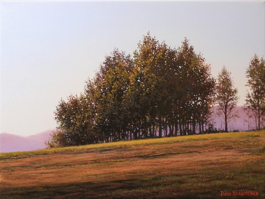 Uphill - Original Oil Painting by Ivan Blagorenko