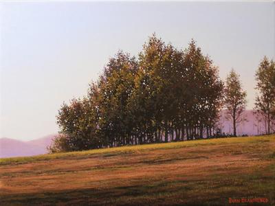 Uphill - Original Oil Painting by Ivan Blagorenko