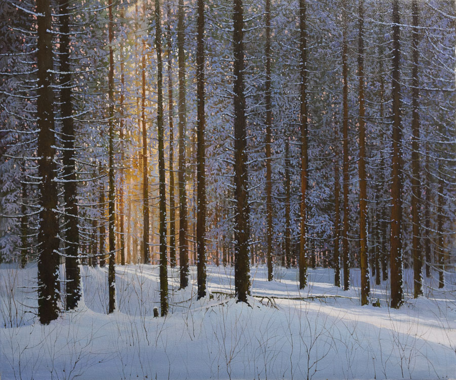Peace and Quiet - Original Oil Painting by Ivan Blagorenko